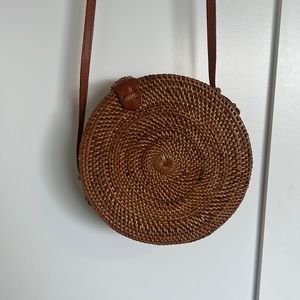 Woven crossbody